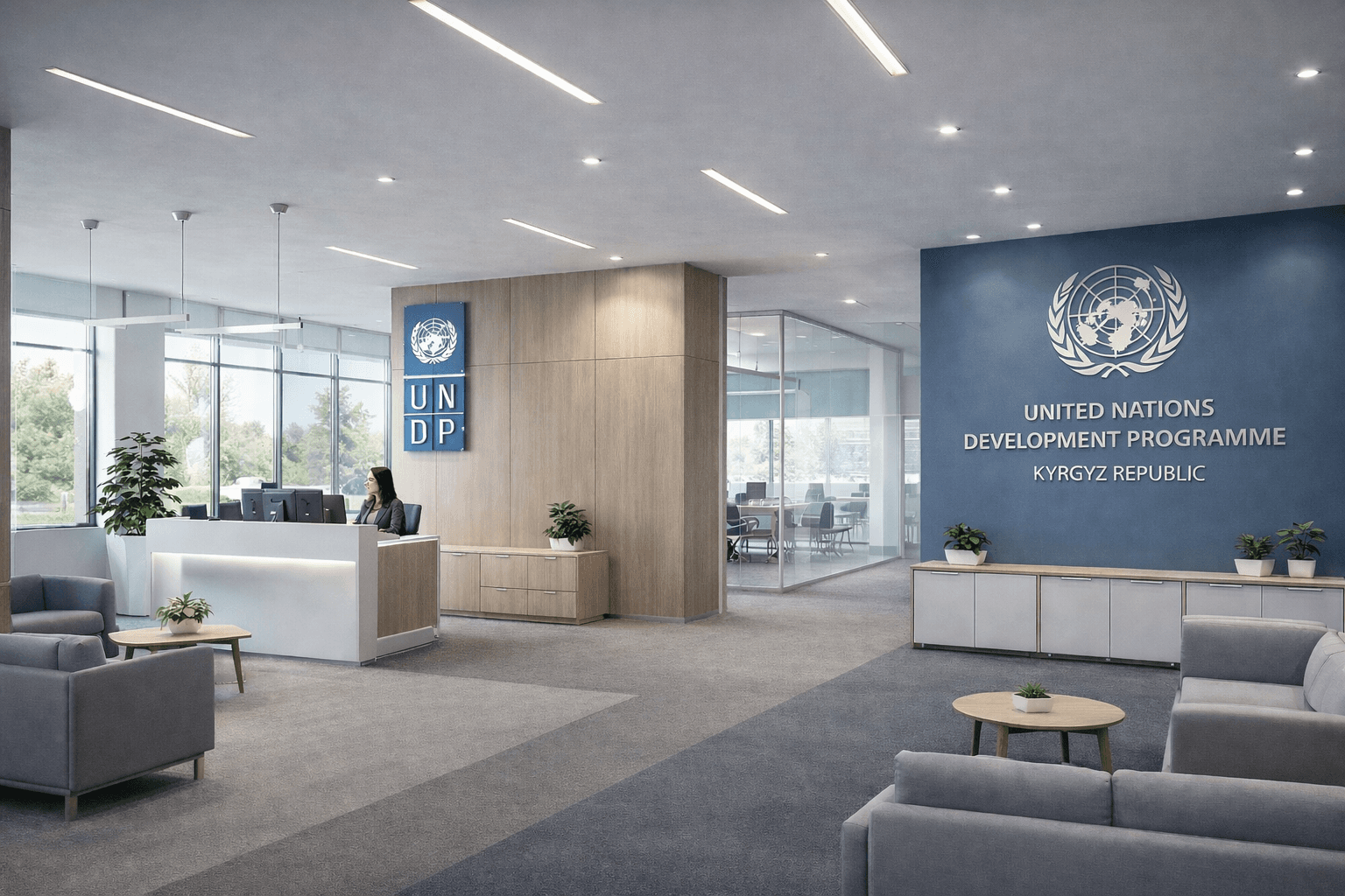 Инфраструктурная модернизация офисов ПРООН